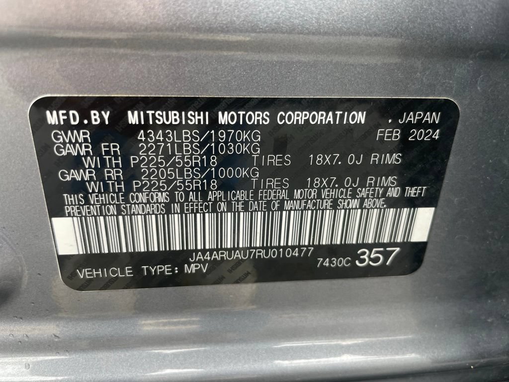 Used 2024 Mitsubishi Outlander Sport ES AWD/4WD image 39