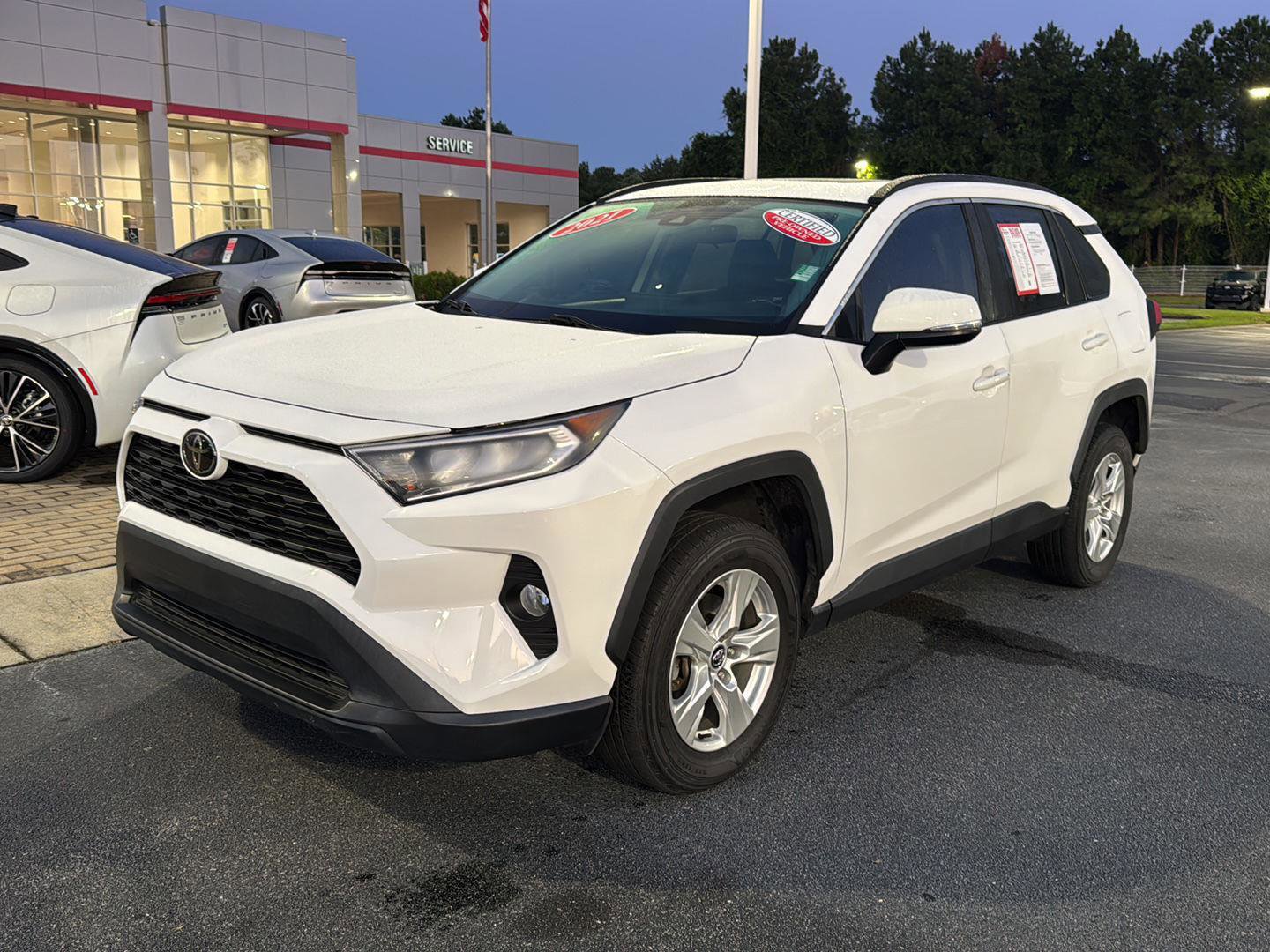Certified 2021 Toyota RAV4 XLE