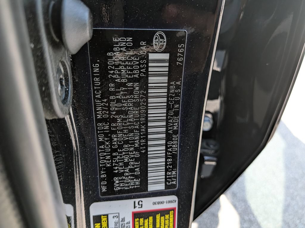 Used 2024 Toyota Camry LE w/ Convenience Package FWD image 32
