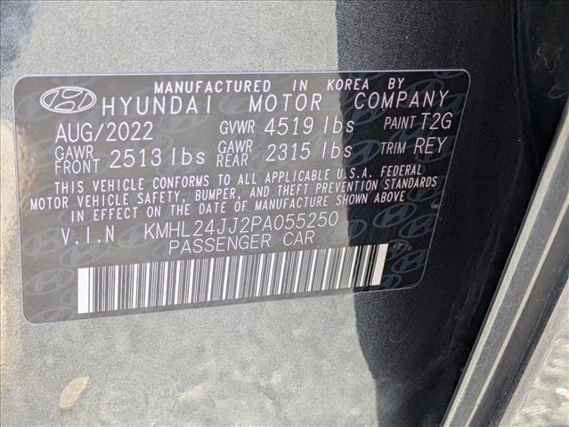 Used 2023 Hyundai Sonata Blue image 24