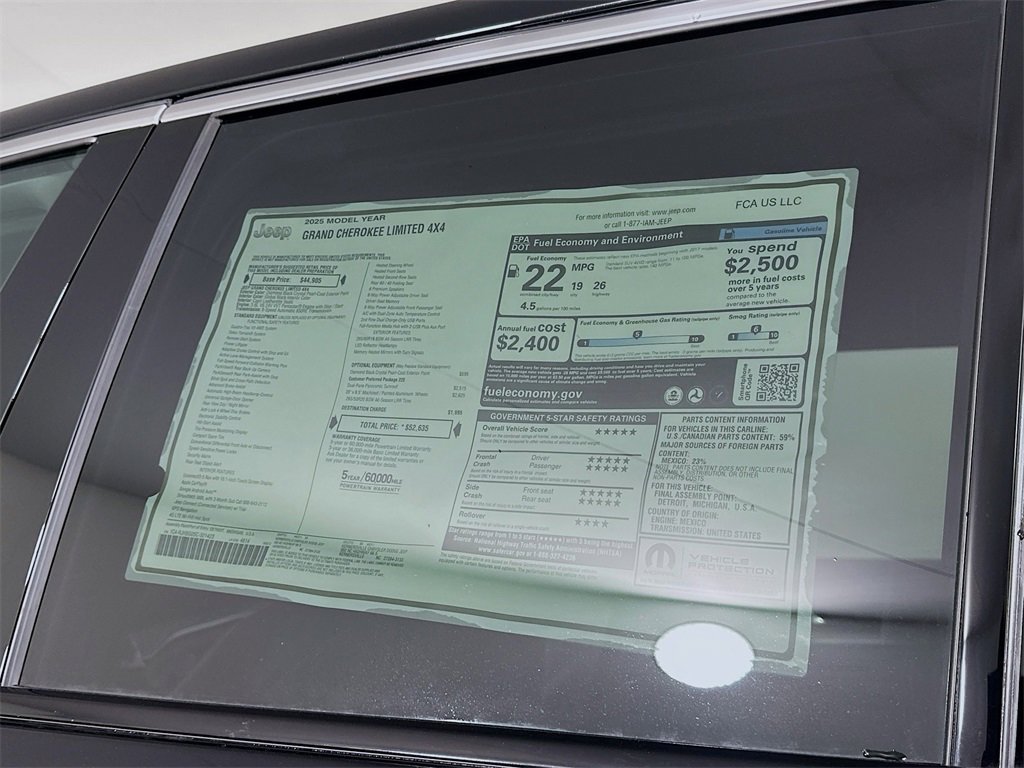 New 2025 Jeep Grand Cherokee Limited image 21