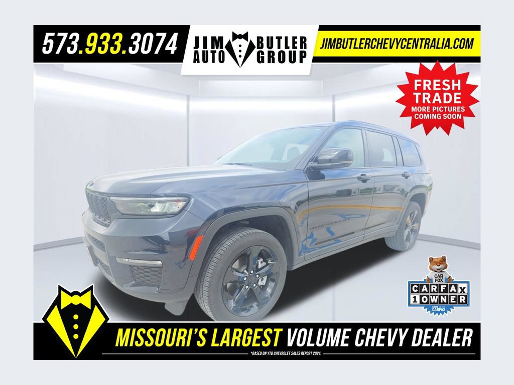 Used 2024 Jeep Grand Cherokee L Limited w/ Black Appearance Package AWD/4WD 360° Tour
