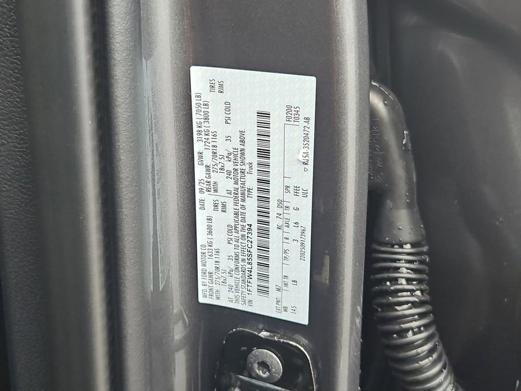 Used 2025 Ford F150 Tremor w/ Bed Utility Package image 39