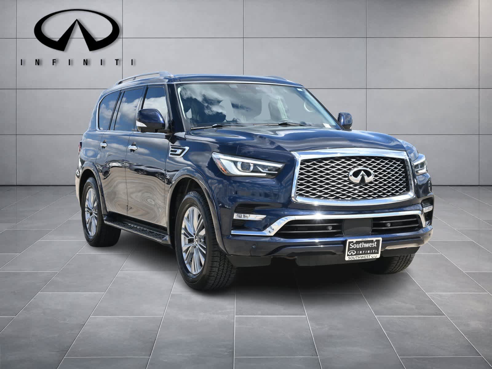 Used 2020 INFINITI QX80 Luxe w/ Proassist Package RWD image 3