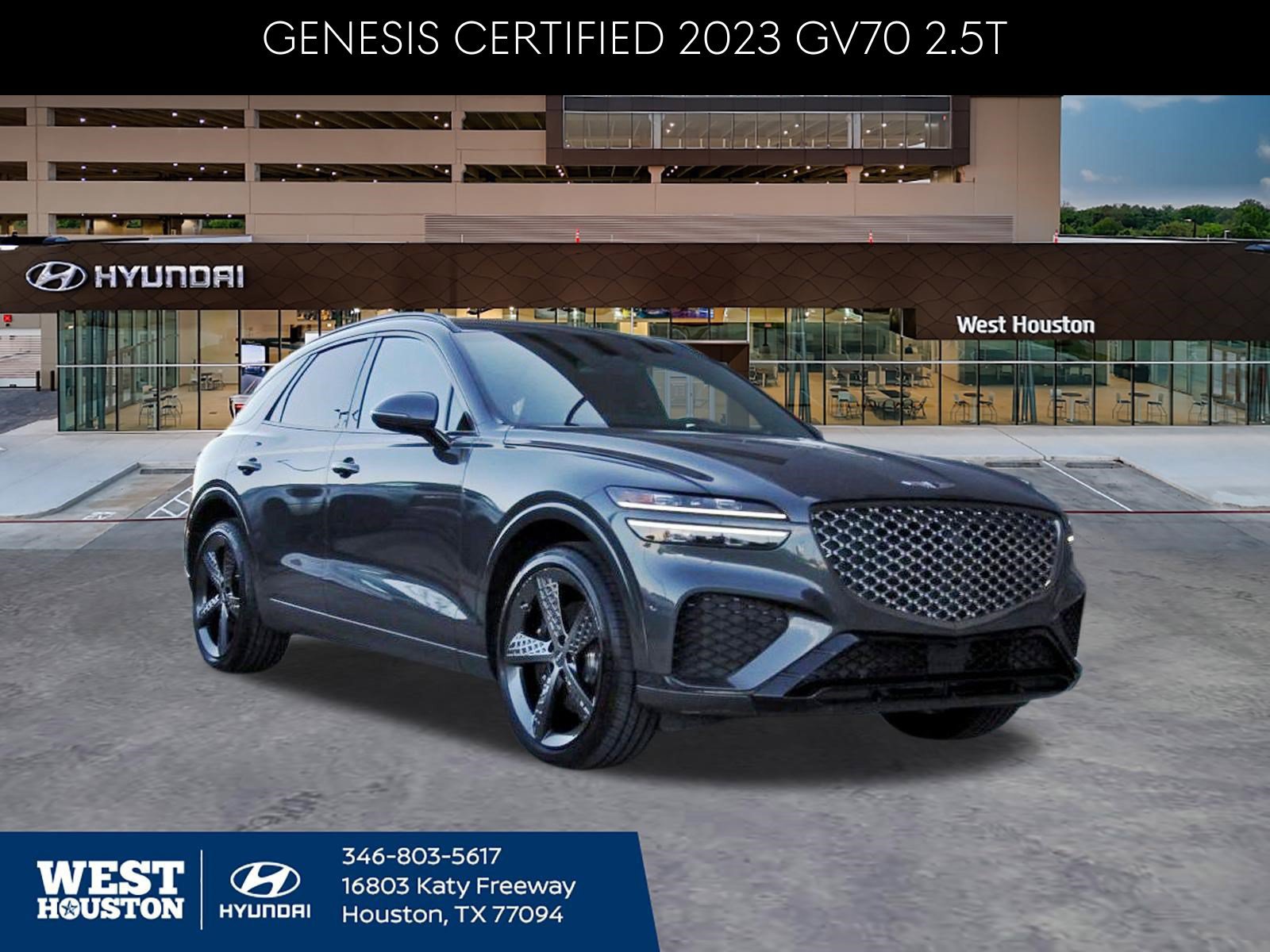 Used 2023 Genesis GV70 2.5T w/ Sport Prestige Package AWD/4WD image 1