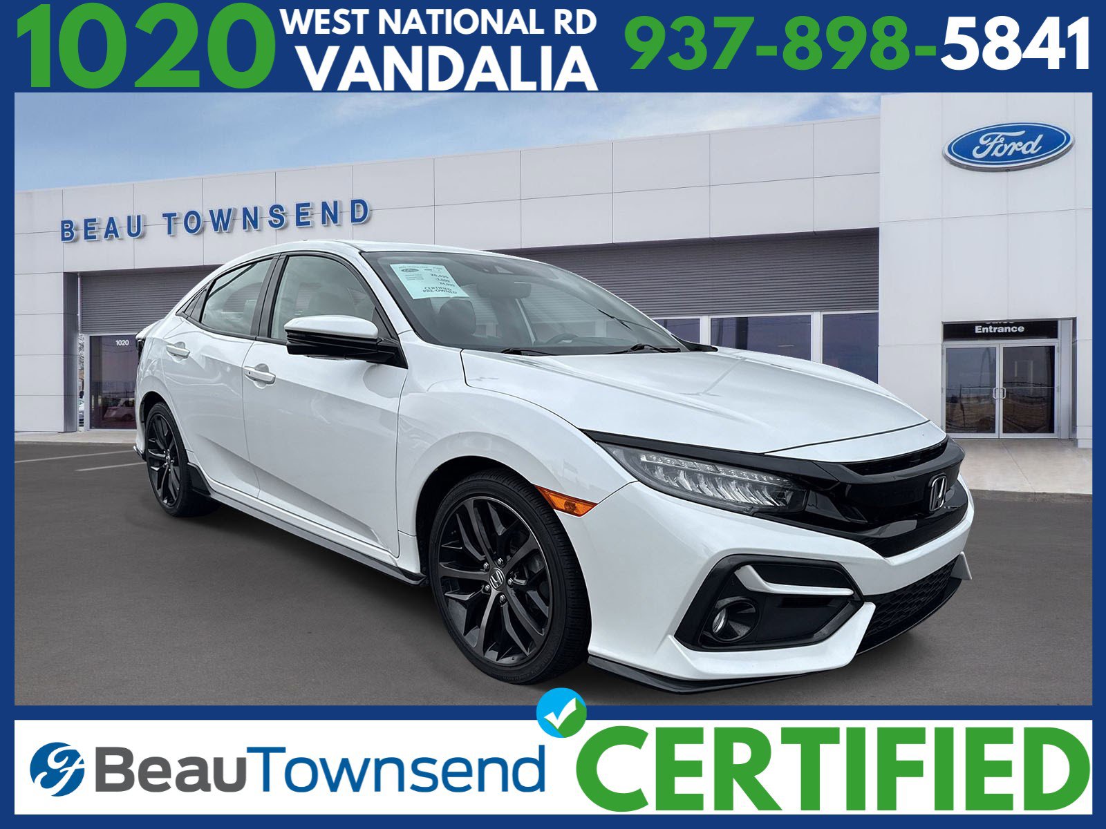 Used 2020 Honda Civic Sport Touring