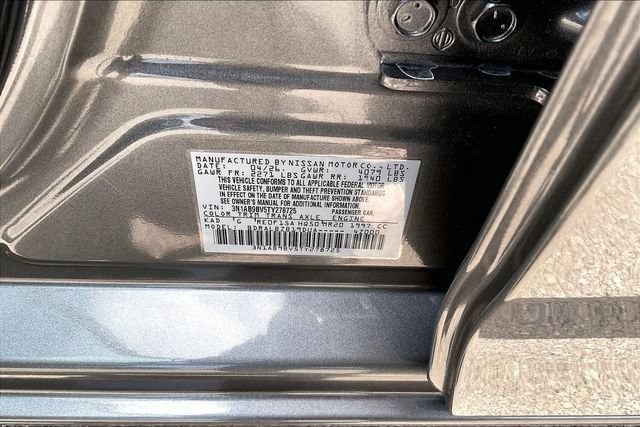 New 2026 Nissan Sentra S w/ Floor Mat Package FWD image 8