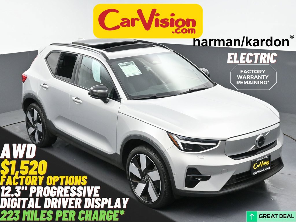 Used 2023 Volvo XC40 Recharge Ultimate w/ Protection Package Premier