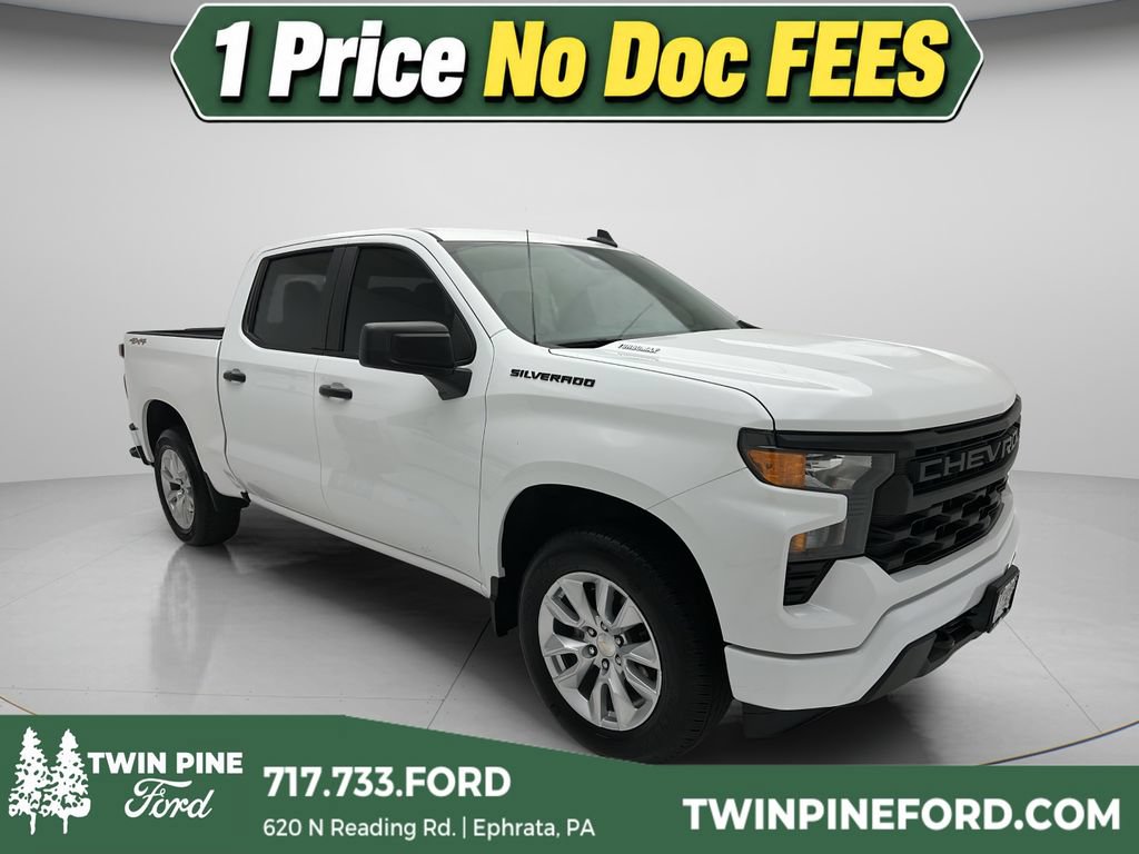 Used 2024 Chevrolet Silverado 1500 Custom w/ LPO, Dark Essentials Package AWD/4WD video 1
