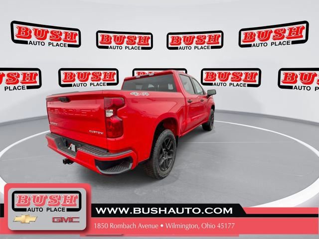 New 2026 Chevrolet Silverado 1500 Custom w/ Turbomax Blackout Package image 2
