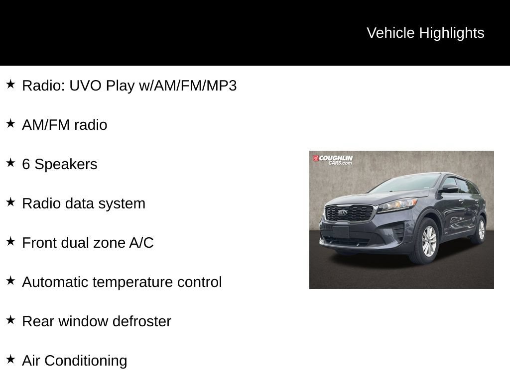 Used 2019 Kia Sorento AWD V6 image 2