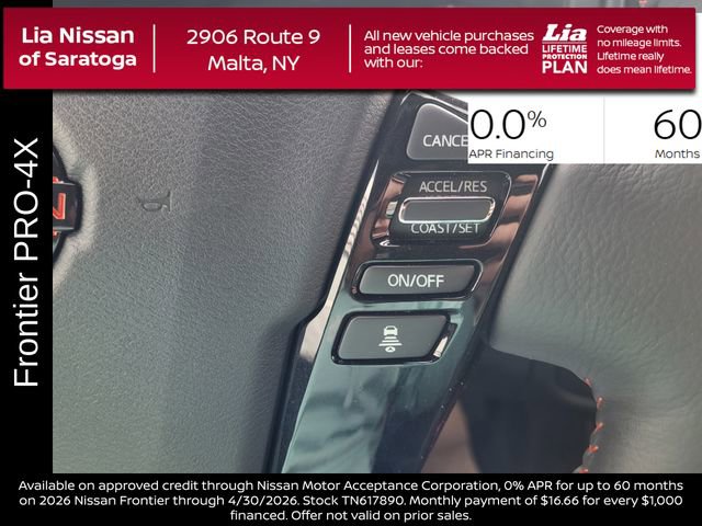 New 2026 Nissan Frontier PRO-4X w/ Pro-4x Convenience Package AWD/4WD image 20