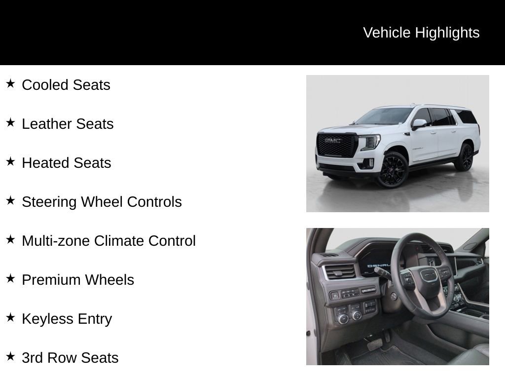 Used 2024 GMC Yukon XL Denali w/ Max Trailering Package image 21