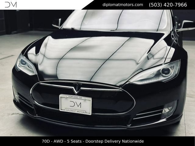Used 2015 Tesla Model S 70D AWD/4WD image 14