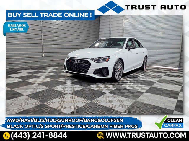 Used 2021 Audi S4 Prestige w/ Prestige Package
