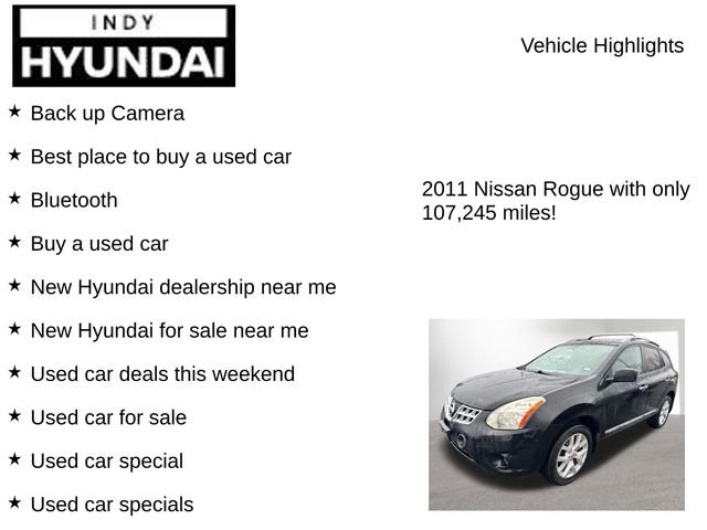 Used 2011 Nissan Rogue SV w/ SL Pkg image 7