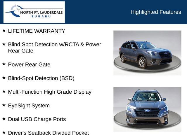 Certified 2023 Subaru Forester Premium AWD/4WD image 9
