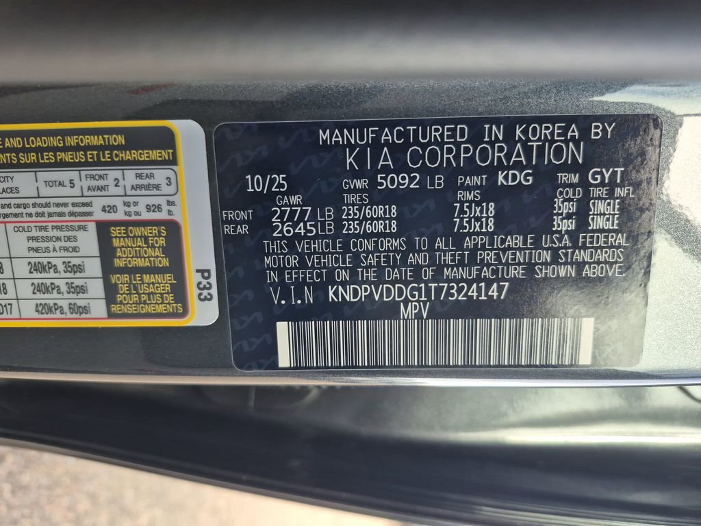 New 2026 Kia Sportage EX w/ EX Panoramic Sunroof Package image 25