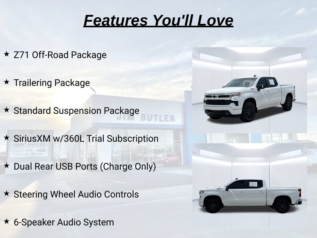 Used 2025 Chevrolet Silverado 1500 RST w/ RST All Star Premium Package AWD/4WD image 42