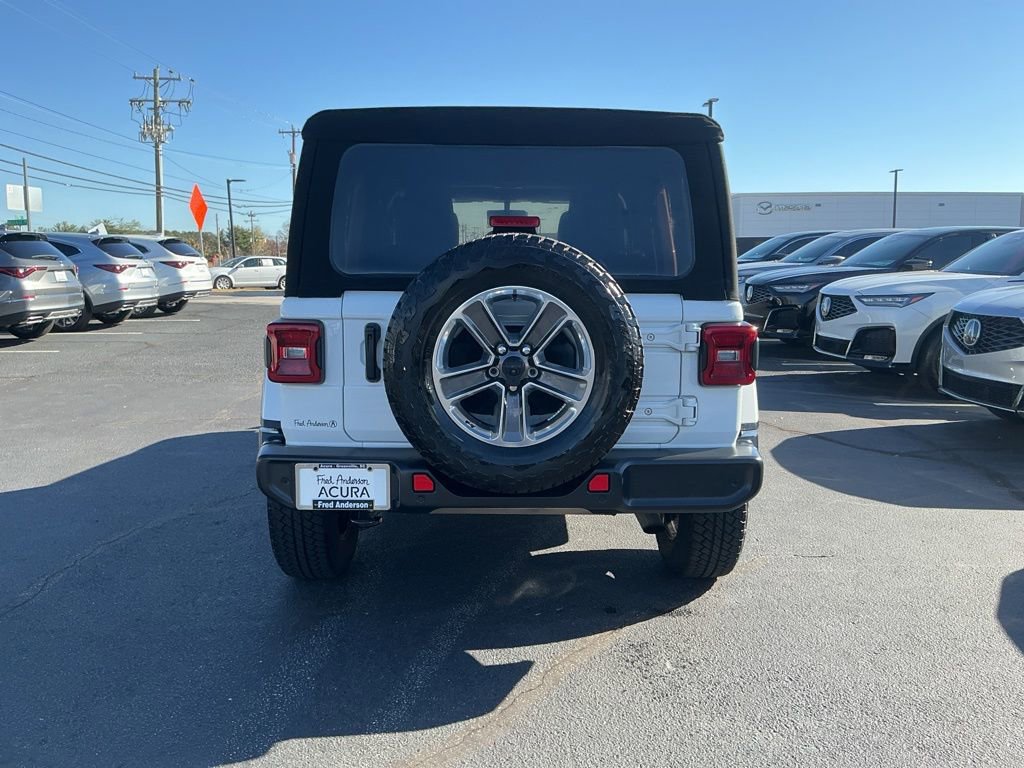 Used 2021 Jeep Wrangler Unlimited Sahara image 4