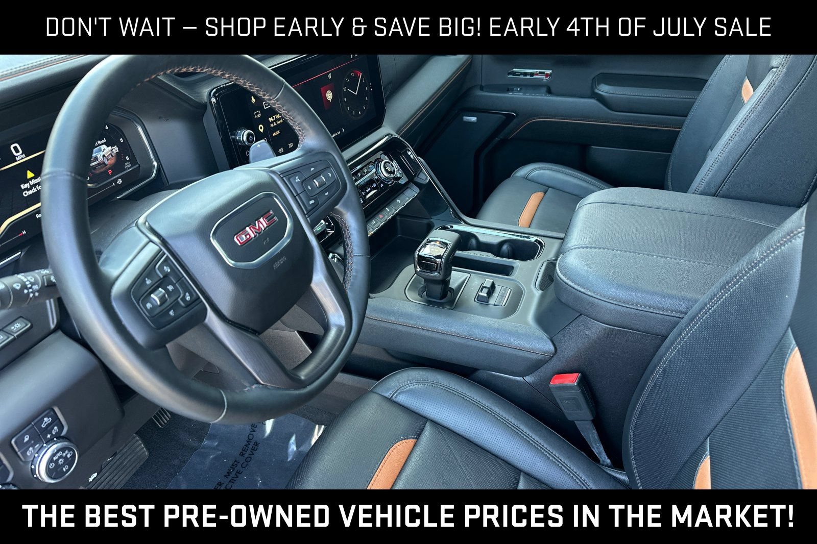Certified 2025 GMC Sierra 1500 AT4 w/ Technology Package AWD/4WD image 10