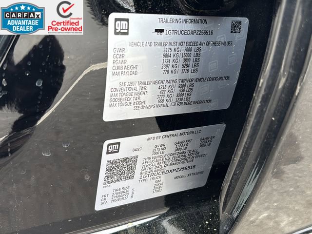 Used 2023 GMC Sierra 1500 Elevation image 44