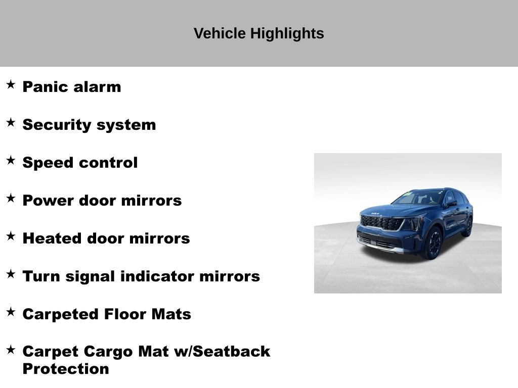 Certified 2025 Kia Sorento S FWD image 46