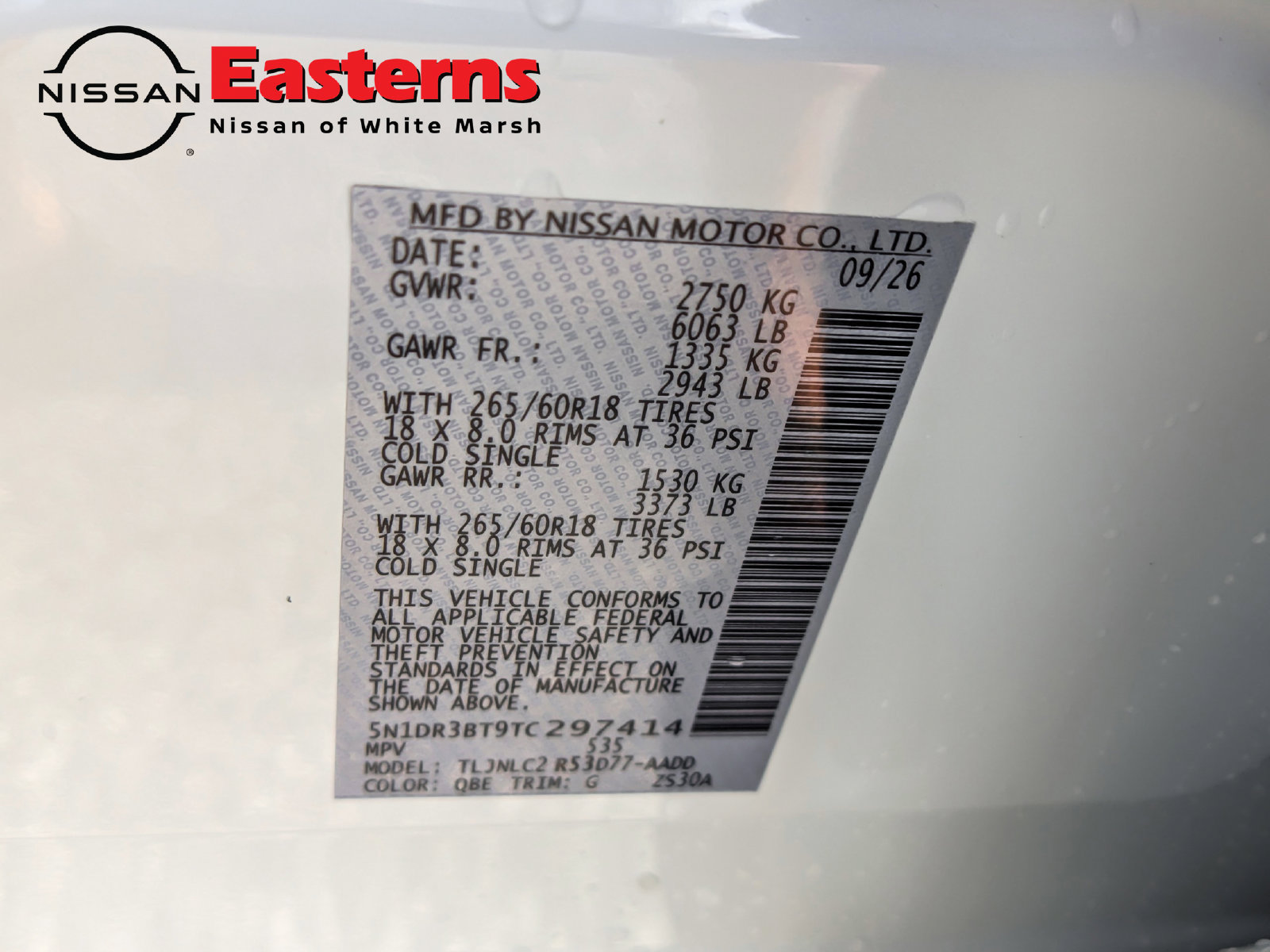New 2026 Nissan Pathfinder Rock Creek AWD/4WD image 29