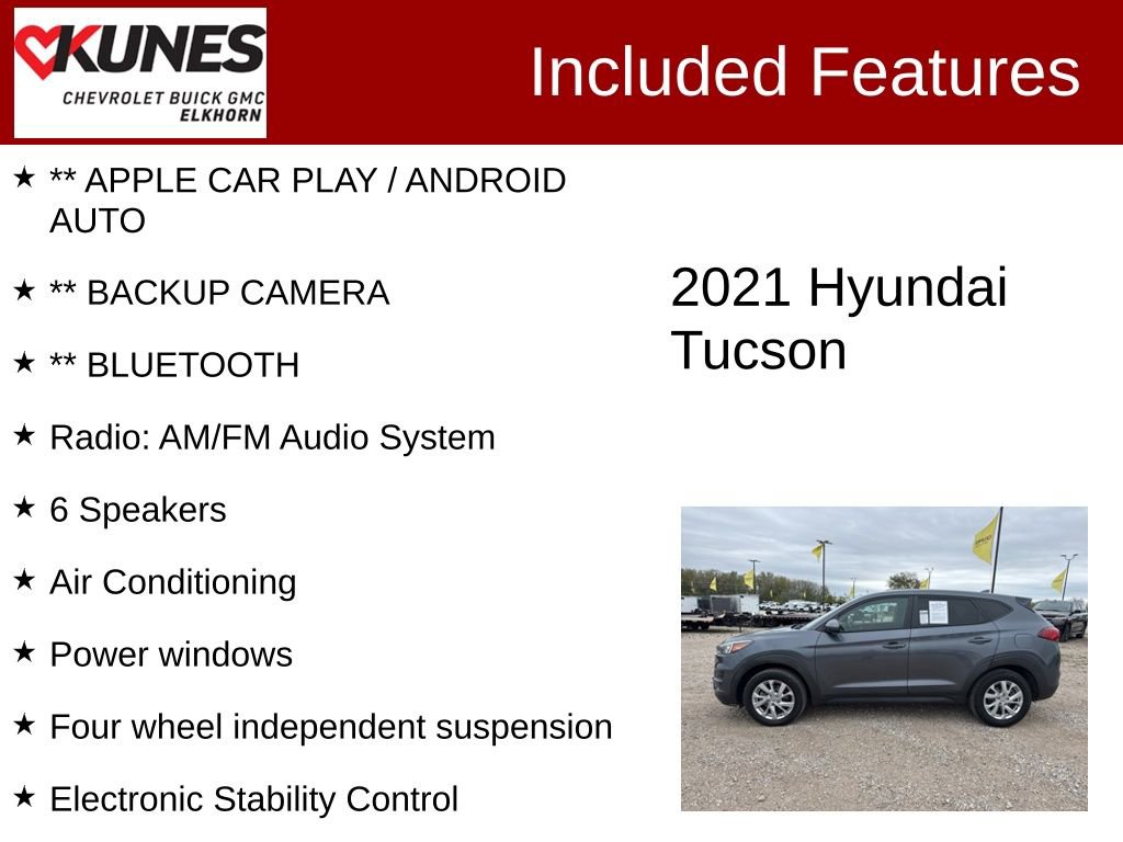 Used 2021 Hyundai Tucson SE image 2