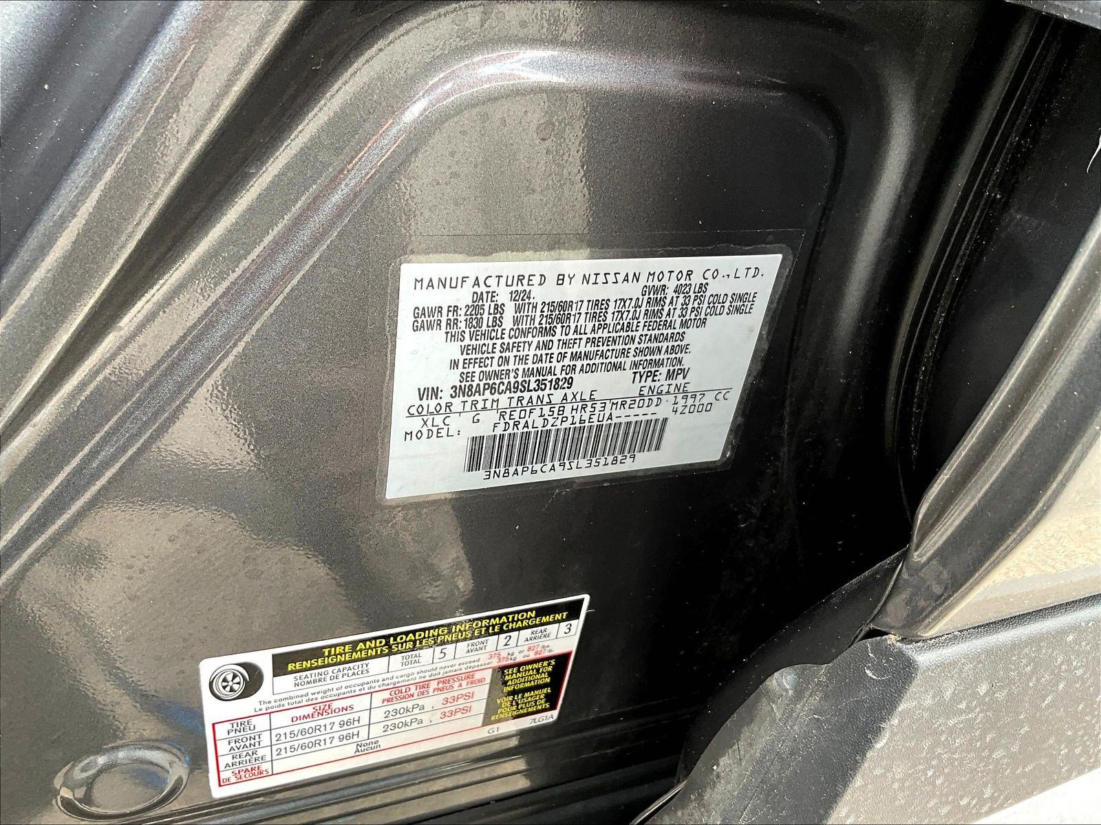 Used 2025 Nissan Kicks SV FWD image 17