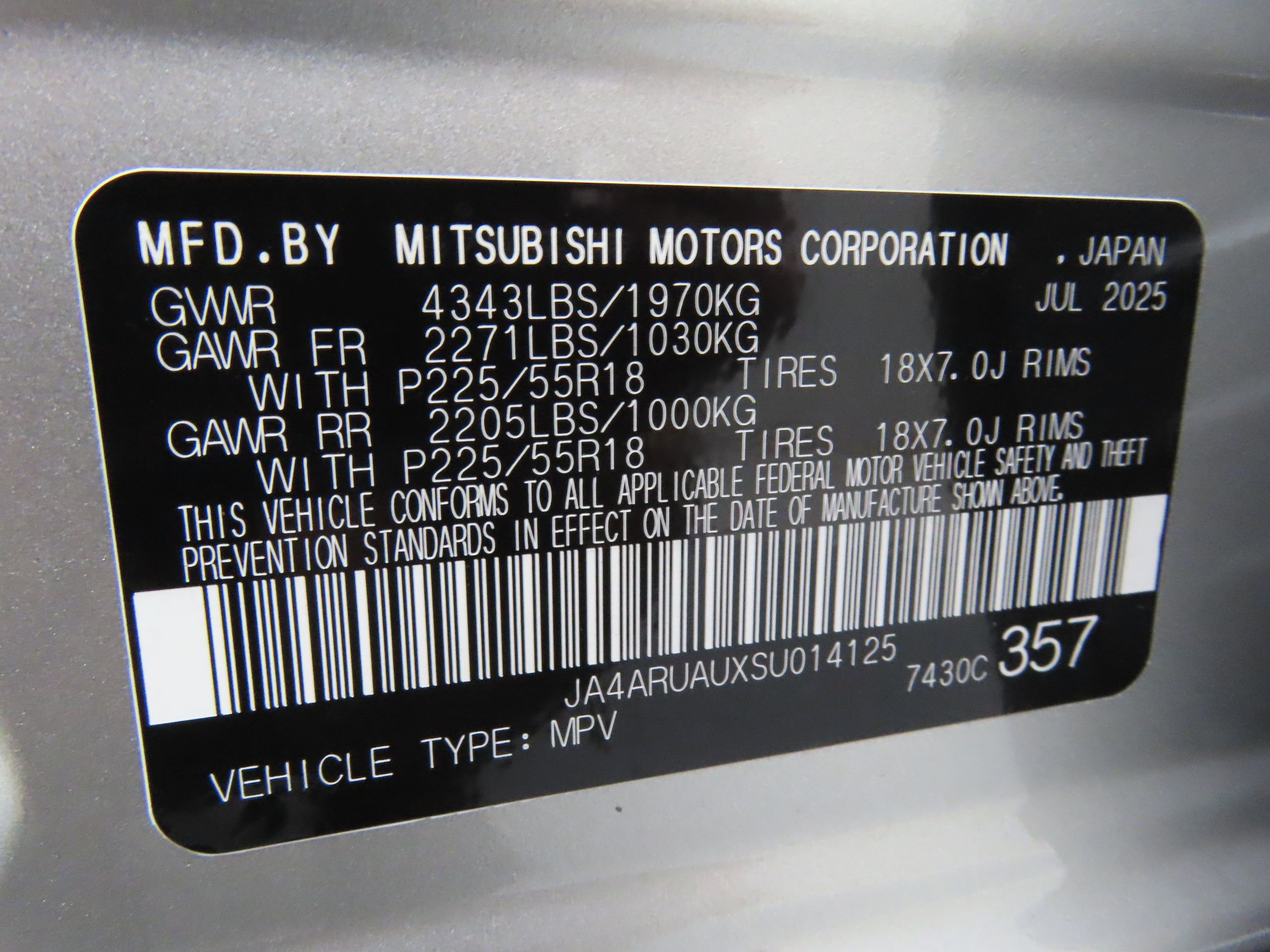 New 2025 Mitsubishi Outlander Sport LE image 23