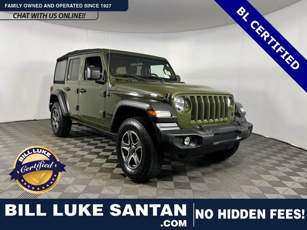 Used 2022 Jeep Wrangler Unlimited Sport image 1