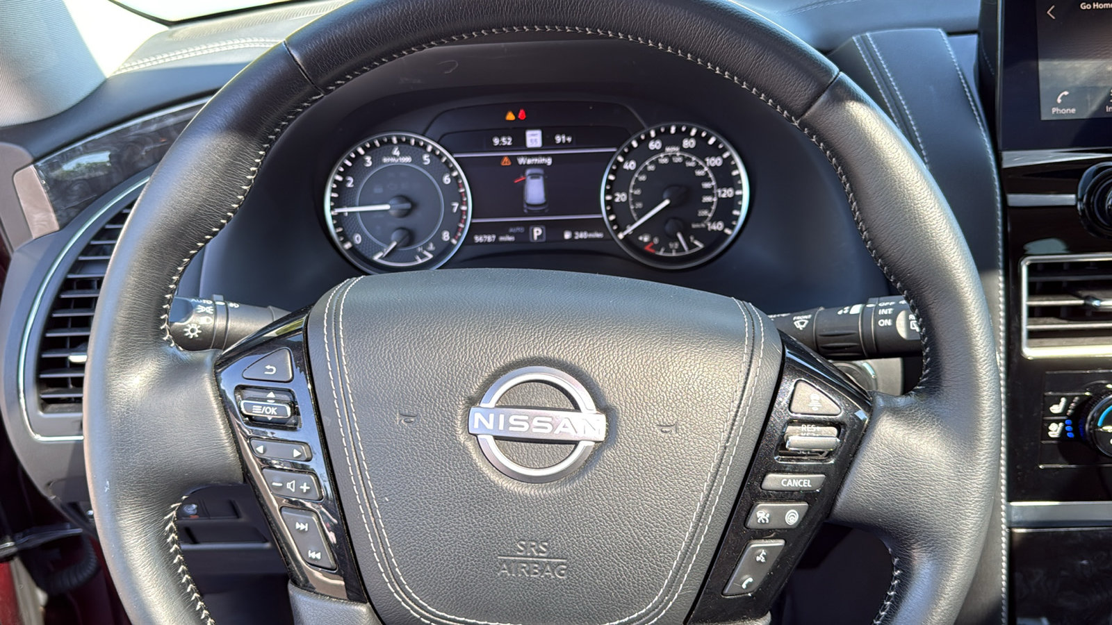 Certified 2021 Nissan Armada Platinum w/ Captain's Chairs Package AWD/4WD image 9