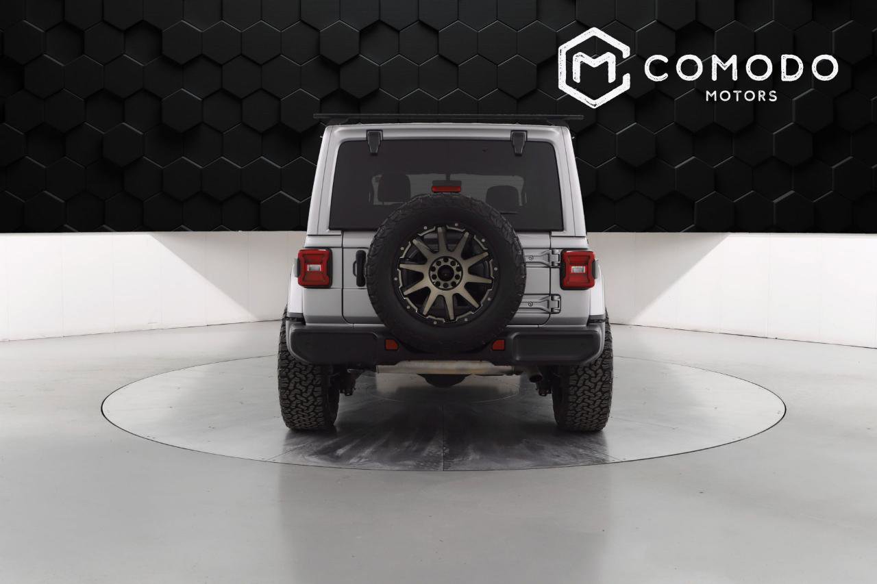 Used 2021 Jeep Wrangler Unlimited Sahara w/ Uconnect 4C Nav & Sound Group image 4