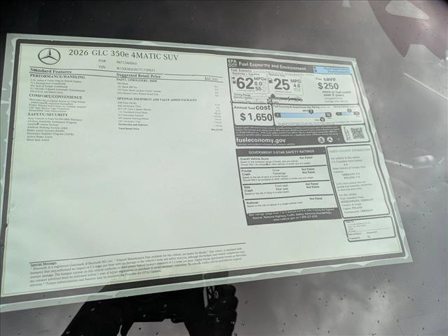 New 2026 Mercedes-Benz GLC 350e 4MATIC image 16