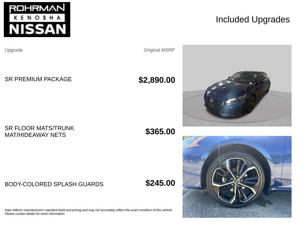 Used 2023 Nissan Altima 2.5 SR w/ SR Premium Package AWD/4WD image 4