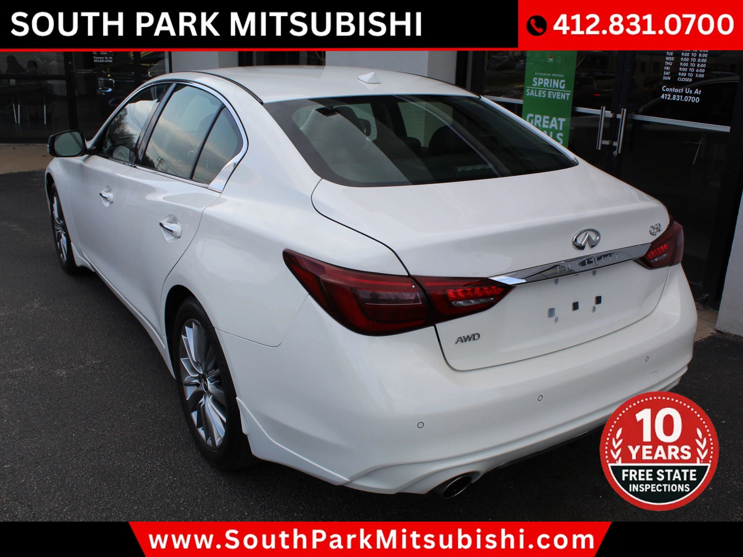 Used 2023 INFINITI Q50 Luxe w/ Cargo Package image 7