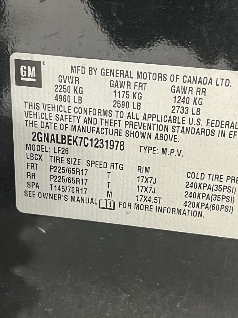 Used 2012 Chevrolet Equinox LS image 9