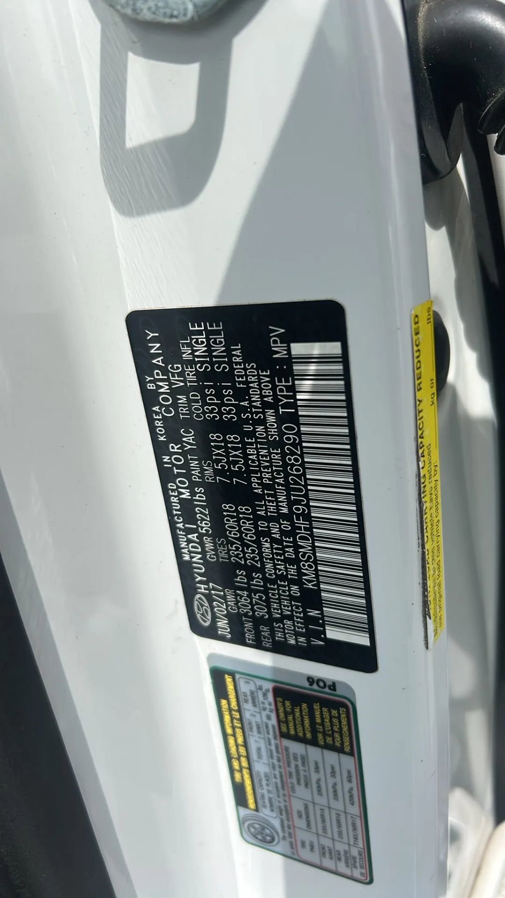 Used 2018 Hyundai Santa Fe SE AWD/4WD image 32