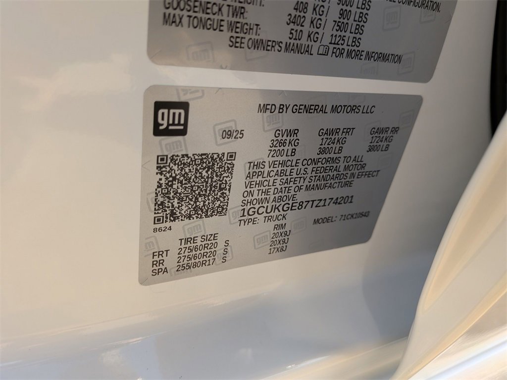 New 2026 Chevrolet Silverado 1500 LTZ w/ Technology Package image 29