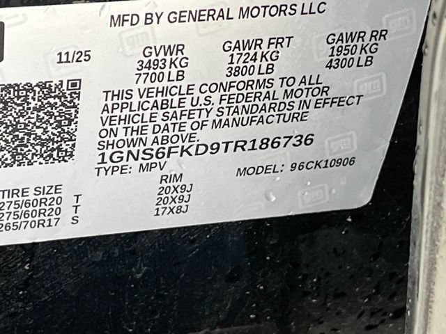 Used 2026 Chevrolet Suburban Premier AWD/4WD image 36