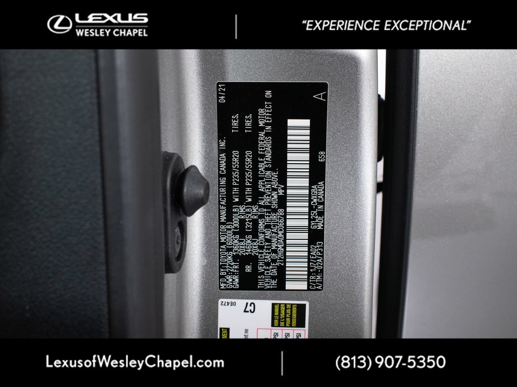 Used 2021 Lexus RX 450h AWD w/ Premium Package image 42
