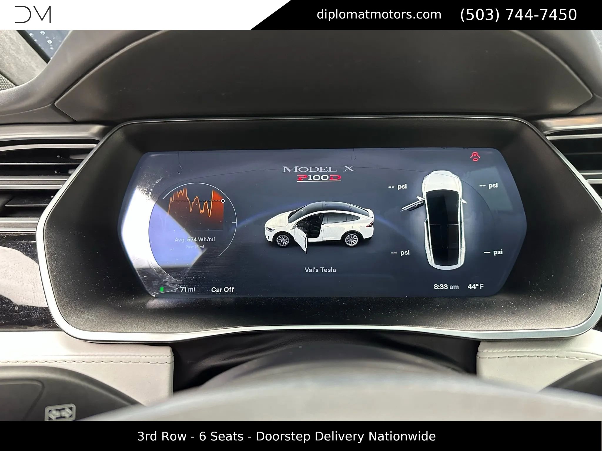Used 2017 Tesla Model X P100D AWD/4WD image 35