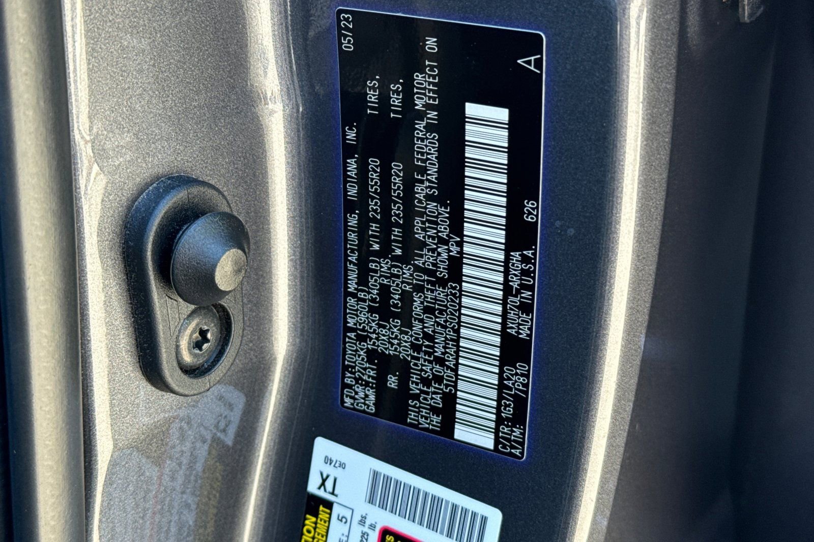 Used 2023 Toyota Highlander Platinum FWD image 30