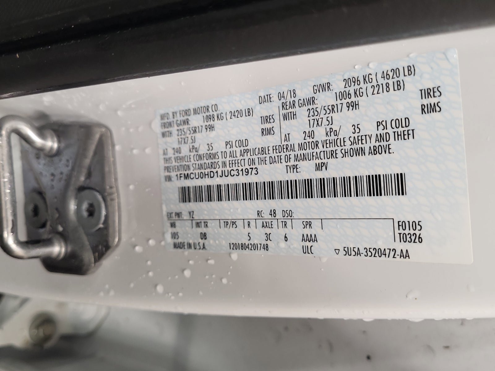 Used 2018 Ford Escape SEL image 13