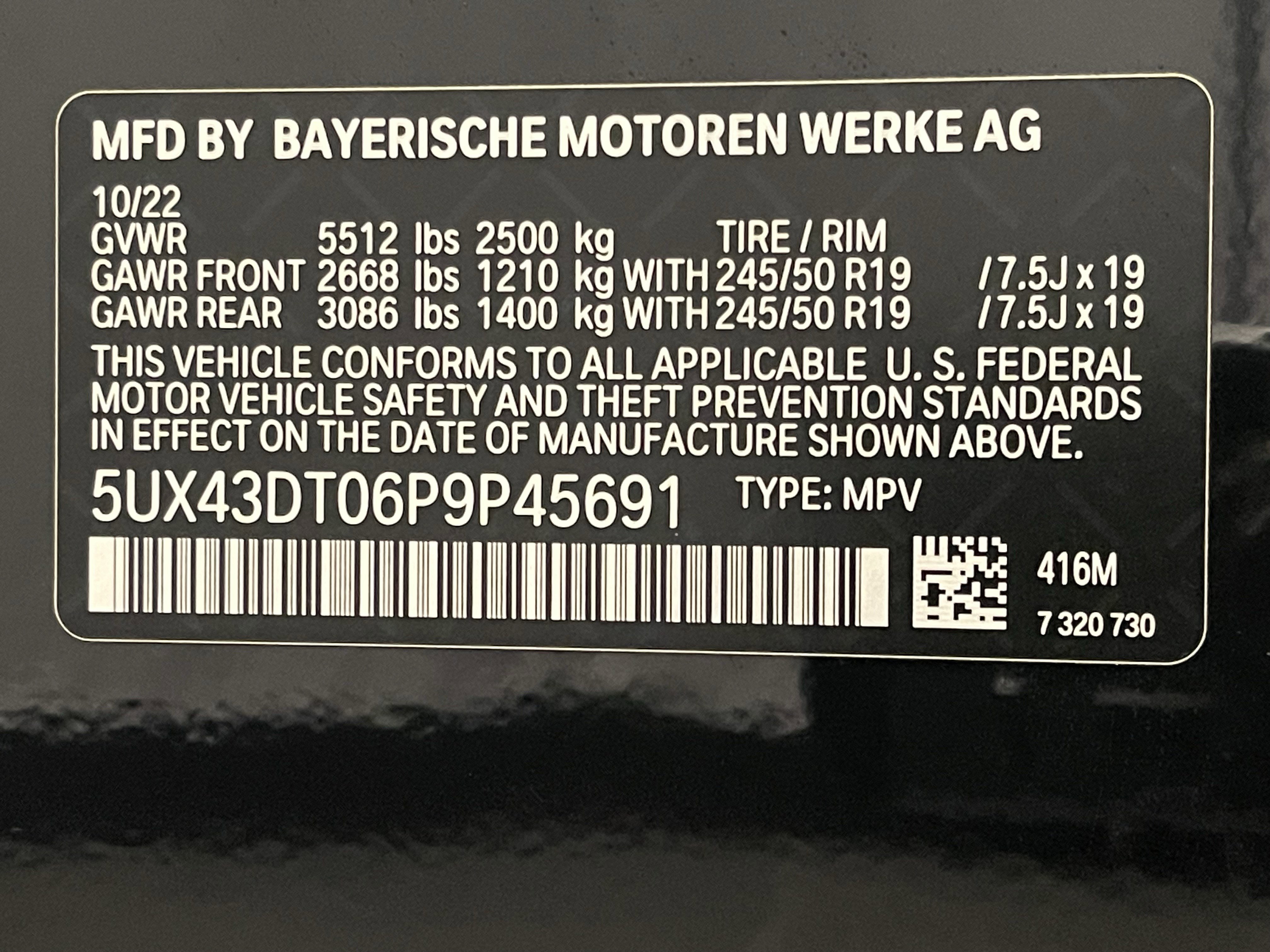 Used 2023 BMW X4 M40i w/ Premium Package image 37