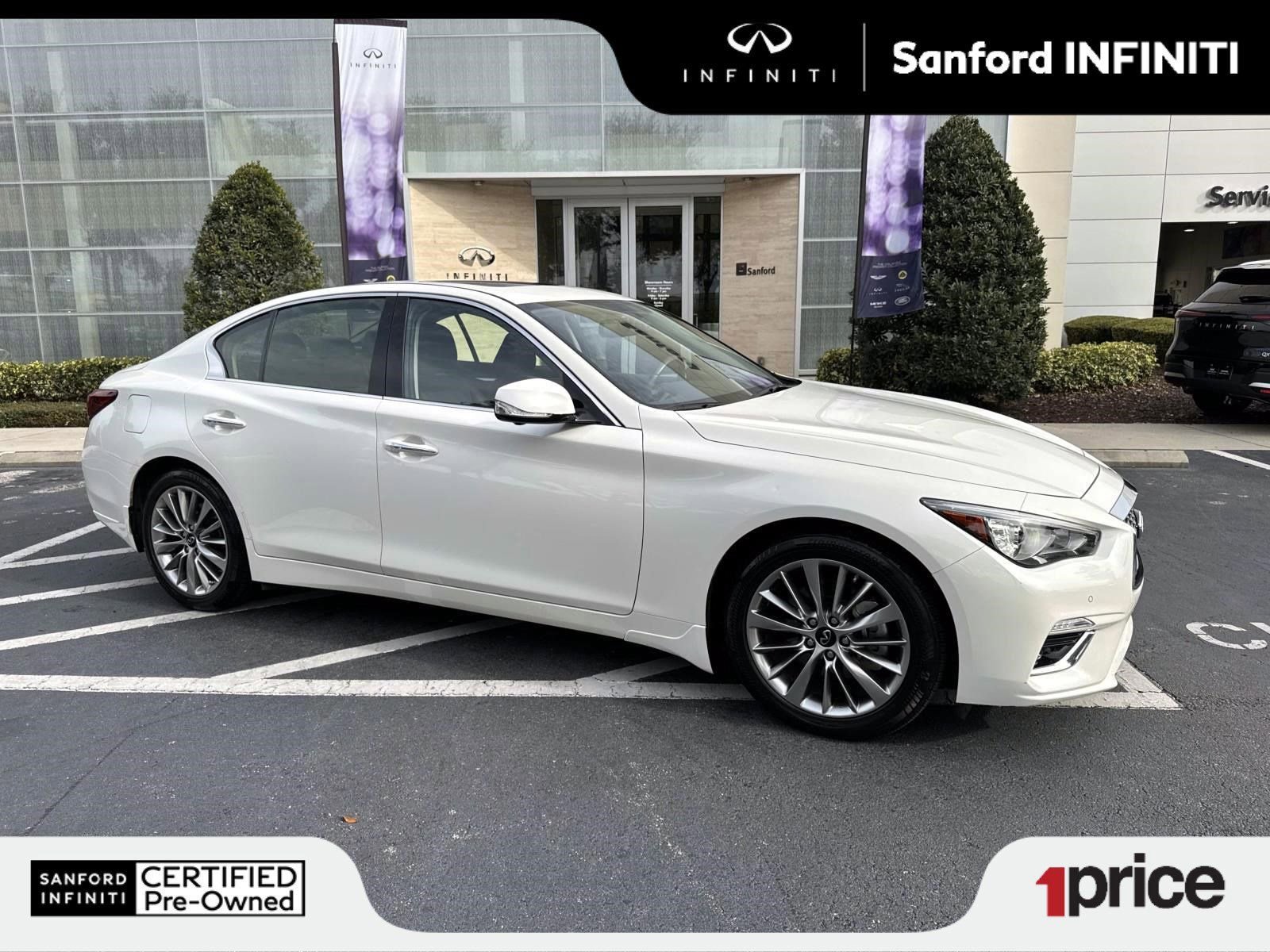 Certified 2022 INFINITI Q50 Luxe w/ Cargo Package