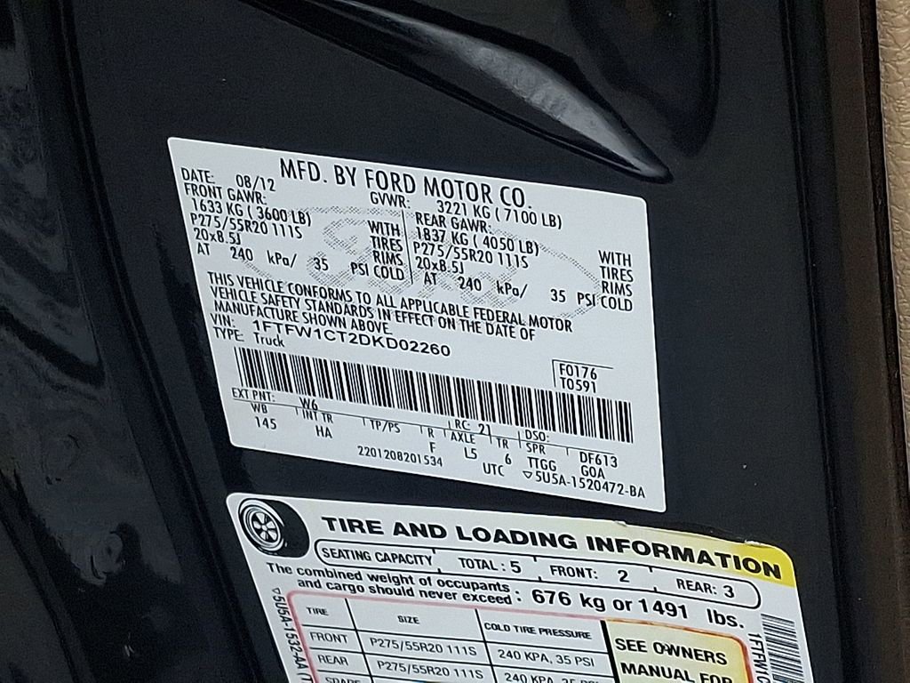 Used 2013 Ford F150 Lariat w/ Mid Equipment Group image 29