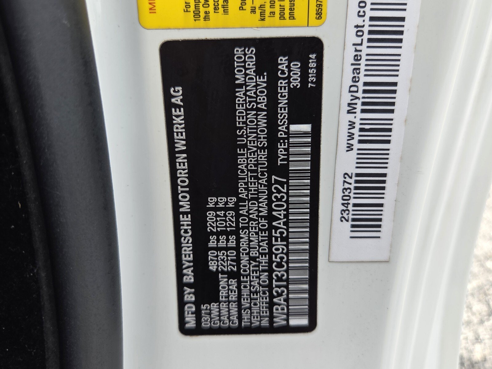 Used 2015 BMW 435i Convertible RWD image 18