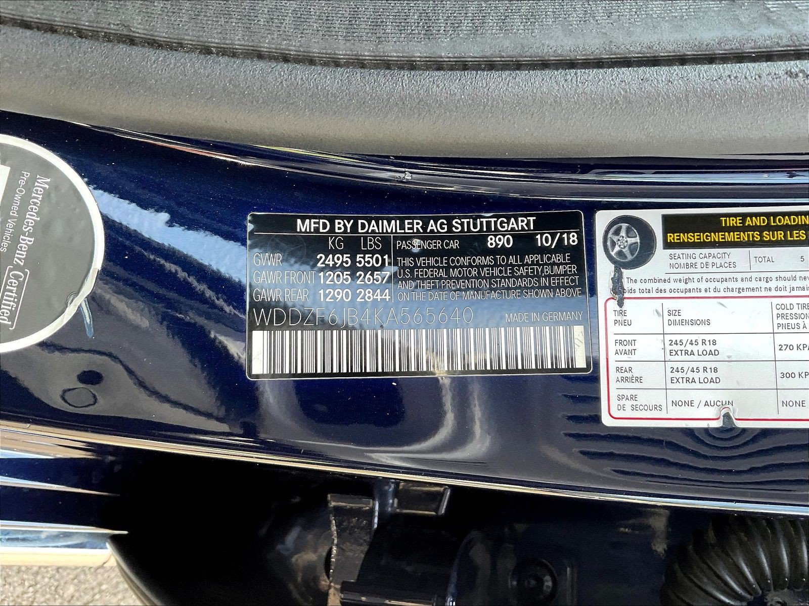 Used 2019 Mercedes-Benz E 450 4MATIC Sedan w/ Premium Package image 19